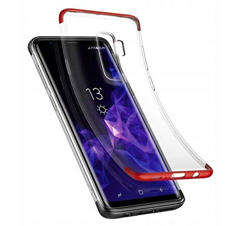 Baseus Armor Samsung Galaxy S9 Kılıf Kırmızı