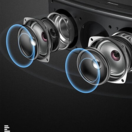 Baseus Encok Bluetooth 5.0 Speaker E08 Hoparlör 3d Ses Sistemi