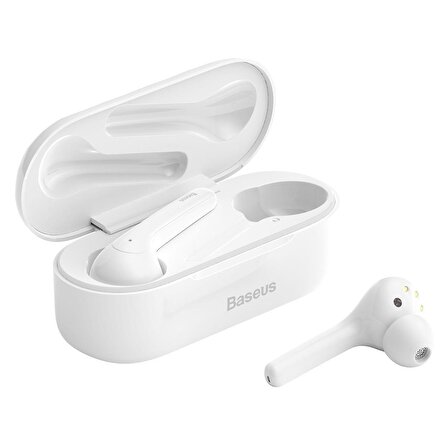 Baseus W07 True Wireless Kulak İçi Bluetooth Kulaklık Beyaz
