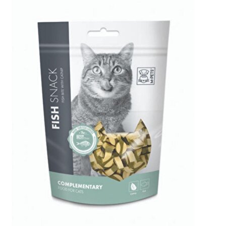 M-Pets Complementary Balıklı Granül Yetişkin Kedi Ödülü 80 g 