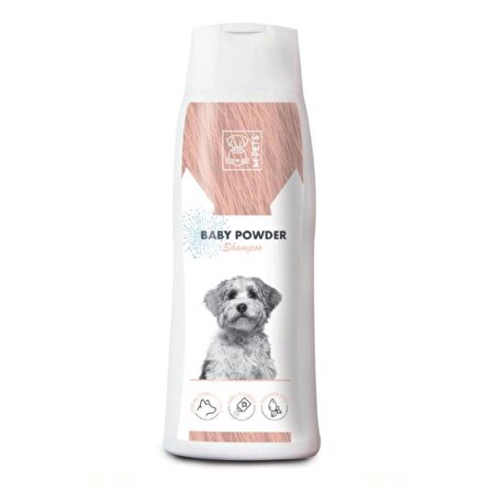 M-Pets Bebek Pudralı Köpek Şampuanı 250 ml