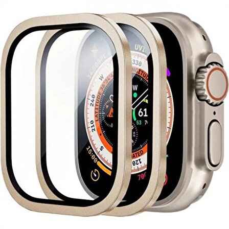 Coofbe Hassas Dokunuş Parmak İzi Bırakmaz Çizik Önleyici Apple Watch Ultra 49MM Uyumlu Ekran Koruyucu