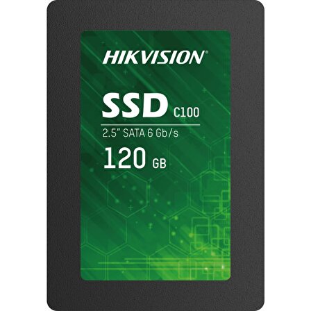 Hikvision C100 2.5 İnç 120 GB Sata 3.0 420 MB/s 550 MB/s SSD 