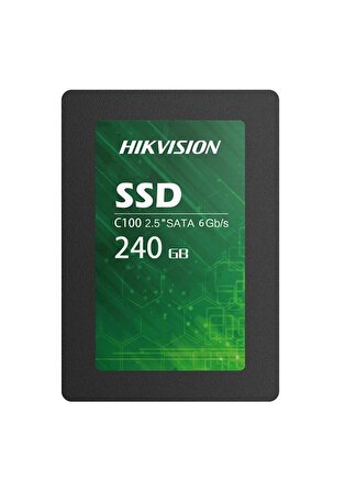 Hikvision C100 2.5 İnç 240 GB Sata 3.0 450 MB/s 550 MB/s SSD 