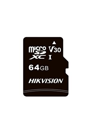 Hikvision HS-TF-C1-64G microSDXC™-64G-Class 10 and UHS-I  - TLC MicroSD Hafıza Kartı