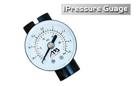 Aqua Marina Pressure Guage For 15-20PSI High Pressure Hand Pump Gösterge
