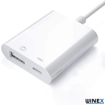 Winex Type-C to UsbA ve Şarj Dönüştürücü Adapter
