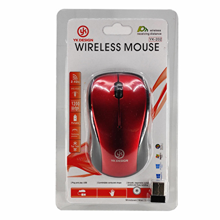 YK Design YK-202 Kablosuz Mouse