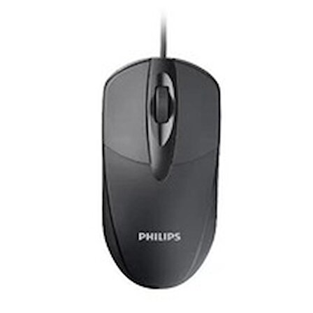 Philips SPK7234 Kablolu Optik Mouse 1000Dpı (1.5mt Kablo Uzunluğu)