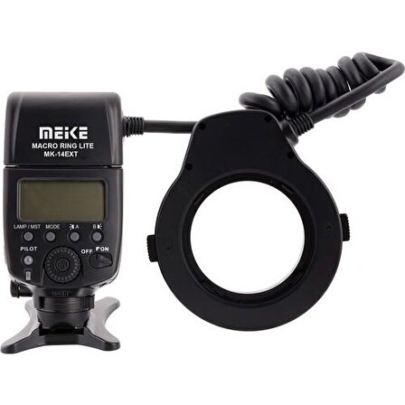 Meike Nikon İçin Mk-14Ext-N İ-Ttl (Macro) Makro Ring Flaş