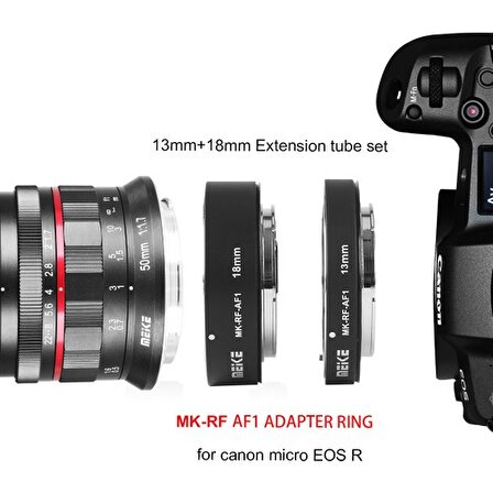 Meike Canon EOS R İçin Meike Otomatik Makro Af Tüp Mk-Rf-Af1