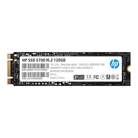 HP S700 M2 120 GB M.2 470 MB/s 555 MB/s SSD 
