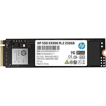 HP EX900 M2 250 GB M.2 1300 MB/s 2100 MB/s SSD 