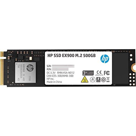 HP EX900 M2 500 GB M.2 1500 MB/s 2100 MB/s SSD 