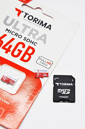 64 Gb Micro Sdhc Ultra 100mb/s Hafıza Kartı