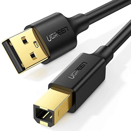 Ugreen USB To USB-B Yazıcı Tarayıcı Kablosu 1.5 Metre