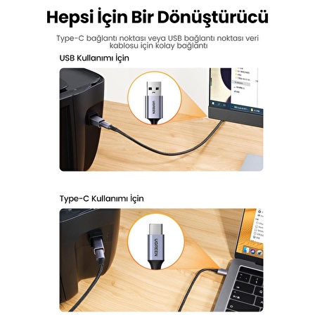 Ugreen USB-B to Type-C Dönüştürücü Adaptör