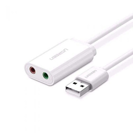 Ugreen Harici 3.5mm USB Ses Kartı Siyah