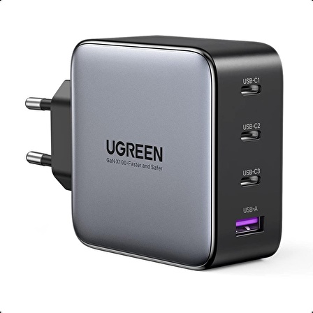 Ugreen USB Hızlı Şarj Adaptörü Siyah