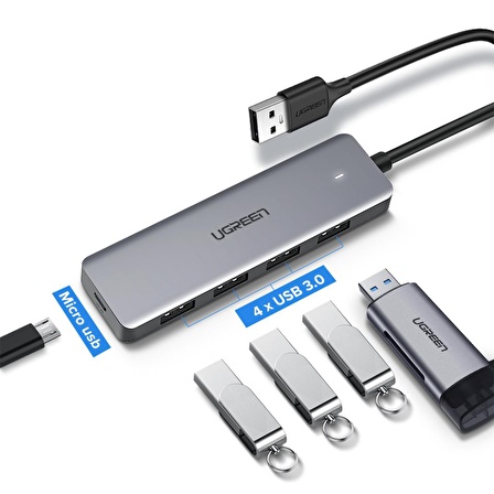 Ugreen 4 Portlu USB 3.0 Hub USB Çoklayıcı Adaptör