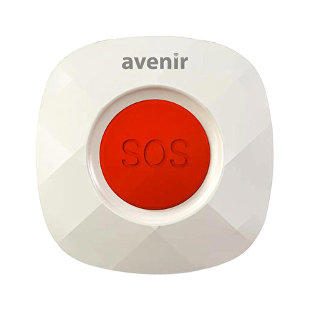 Avenir AV-03WF Wifi Kablosuz Akıllı Alarm Seti (1 Kapı/pencere Sensörü)(1Pır)(1 Kumanda)(1SOS Buton)