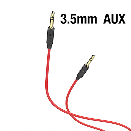 HOCO UPA11 3.5mm AUX to AUX Ses Aktarım Kablosu 1mt