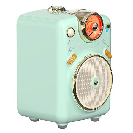 Divoom Fairy-OK Karaoke Mikrofonlu FM Radyolu Taşınabilir Yeşil Bluetooth Hoparlör