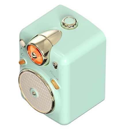 Divoom Fairy-OK Karaoke Mikrofonlu FM Radyolu Taşınabilir Yeşil Bluetooth Hoparlör