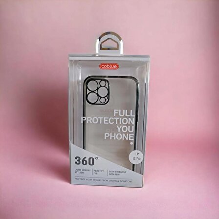 Apple iPhone 12 Pro Silikon Kılıf -Şeffaf-