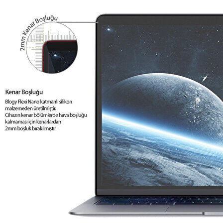 Buff Blogy Flexi Nano MacBook 12 Retina Ekran Koruyucu