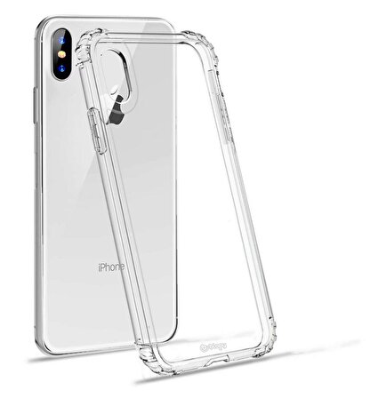 Buff Blogy iPhone X / Xs Crystal Fit Kılıf Crystal Clear