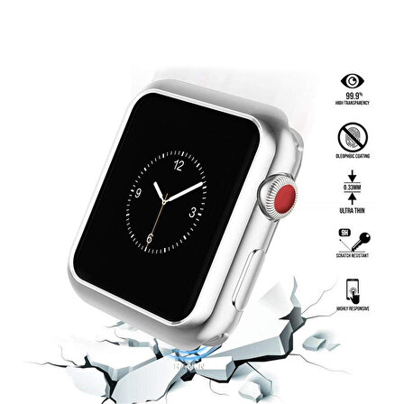 Blogy Apple Watch ile Uyumlu Air Fit Kılıf 40mm