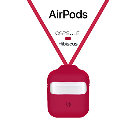 Blogy AirPods Silikon Kılıf Hibiscus