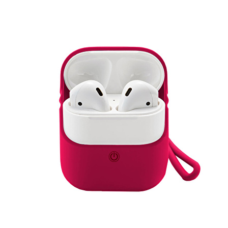 Blogy AirPods Silikon Kılıf Hibiscus