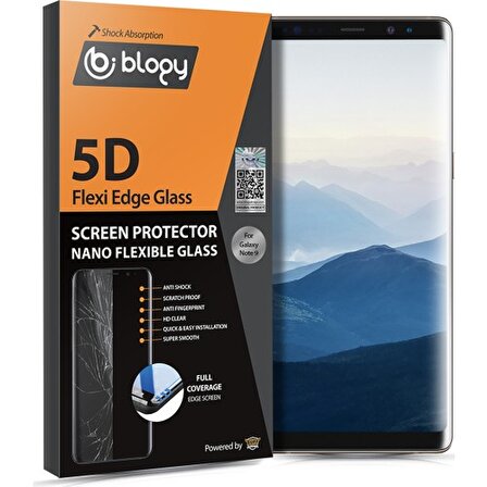 Buff Blogy Galaxy Note 9 Flexi Edge 5D Ekran Koruyucu