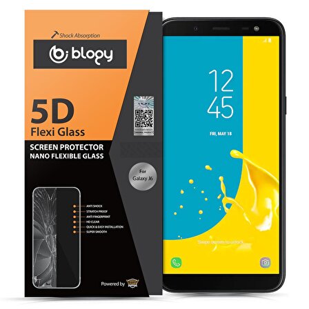 Buff Blogy Galaxy J6 2018 Flexi 5D Ekran Koruyucu