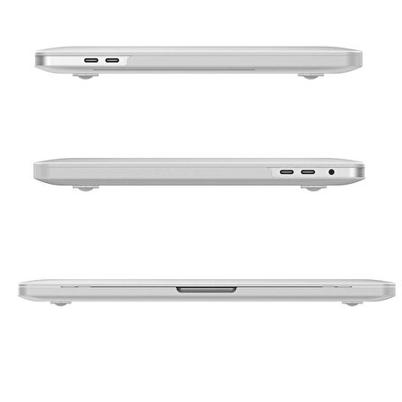 Blogy MacBook Pro 16 İnç Crystal Fit Kılıf