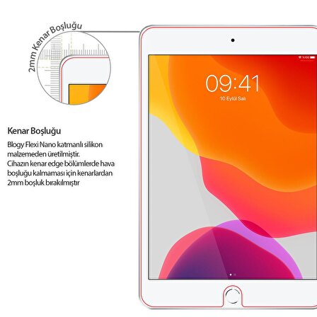 Blogy iPad Mini 5 Flexi Nano Ekran Koruyucu