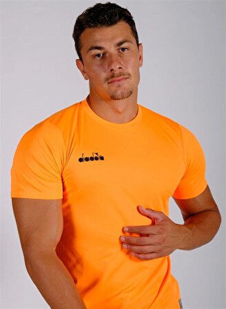Nacce 22 - Erkek Neon Turuncu Spor T-shirt - Nacce22-tsant