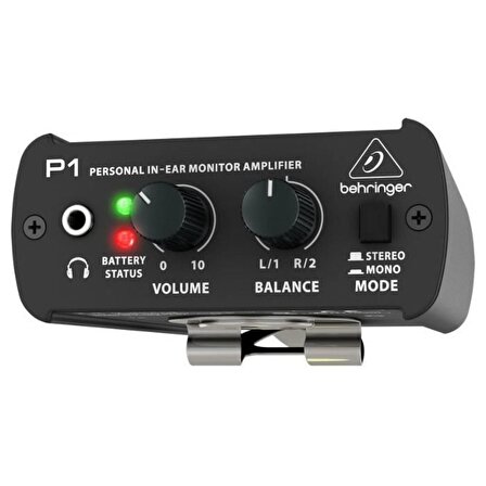 Behringer Powerplay P1 Kulak İçi Monitör Amfisi Beltpack Kablolu