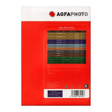 Agfa Photo Satin,Mat 13x18 270Gr/m² Fotoğraf Kağıdı 100 Yaprak