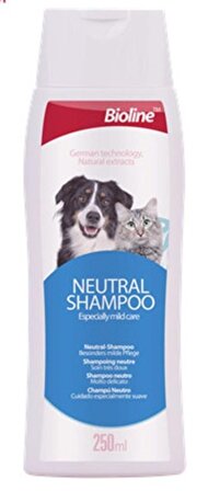 Bioline Kedi ve Köpek için Doğal Şampuan 250ml