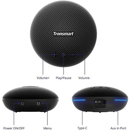 Tronsmart Splash 1 BT Hoparlör - Siyah