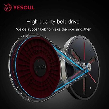 Yesoul S3 Smart Spin Bike Kondisyon Bisikleti (Siyah)