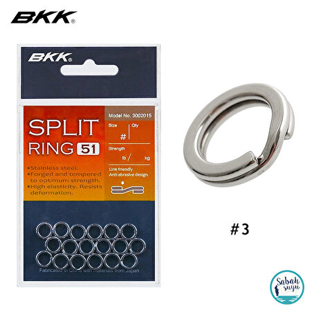 BKK Split Ring 51 #3 23kg (18 Ad)