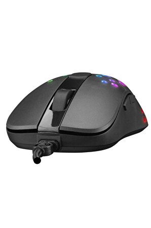 Altec Lansing ALGM7622 Siyah USB Kablolu 6 Tuşlu Renkli Led Işıklı 8000DPI Gaming Oyuncu Mouse