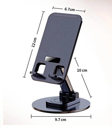 Masaüstü Çok Amaçlı Universal Tablet ve Cep Telefonu Tutucu - Tablet ve Akıllı Cep Telefonu Standı