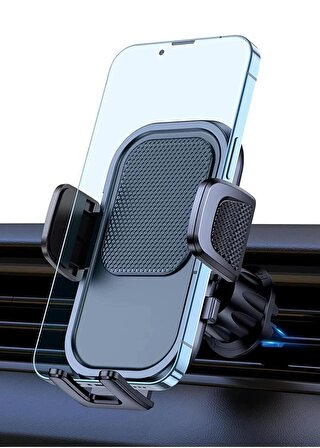 Klipsli Araç Telefon Tutacağı Klima Peteği Araba Telefon Tutacağı Metal Klipsli Düşmeme Garantili