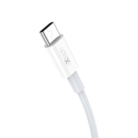 Type-c Girişli USB Hızlı Şarj Ve Data Kablosu 1mt Beyaz