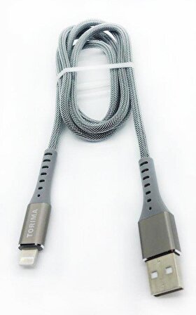 Torima 2.4A Iphone Lightning USB Hızlı Halat Şarj Kablosu-TR210